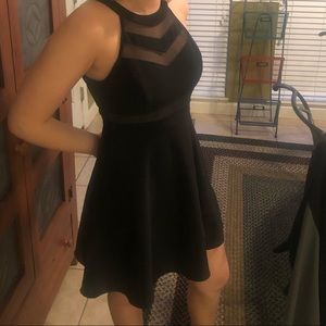Black formal dress